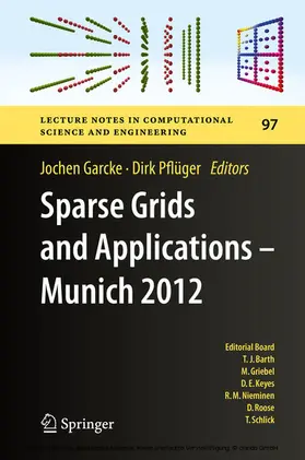 Garcke / Pflüger |  Sparse Grids and Applications - Munich 2012 | eBook | Sack Fachmedien