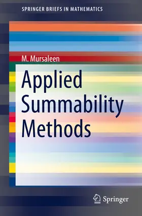 Mursaleen |  Applied Summability Methods | eBook | Sack Fachmedien