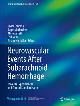 Fandino / Marbacher / Fathi |  Neurovascular Events After Subarachnoid Hemorrhage | eBook | Sack Fachmedien