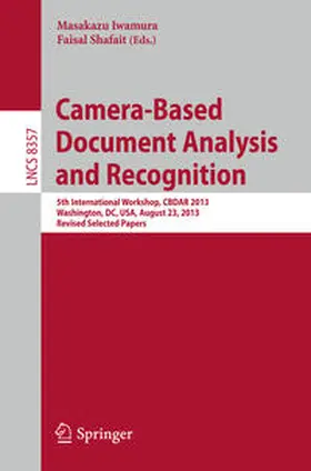 Iwamura / Shafait |  Camera-Based Document Analysis and Recognition | eBook | Sack Fachmedien