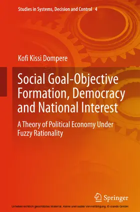 Dompere | Social Goal-Objective Formation, Democracy and National Interest | E-Book | sack.de