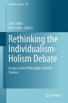 Collin / Zahle |  Rethinking the Individualism-Holism Debate | Buch |  Sack Fachmedien