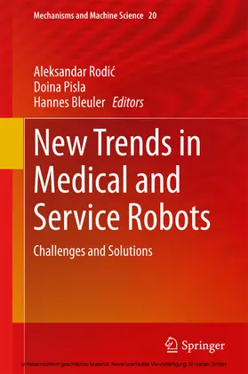 Rodic / Rodic / Rodi? | New Trends in Medical and Service Robots | E-Book | sack.de
