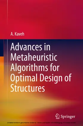 Kaveh |  Advances in Metaheuristic Algorithms for Optimal Design of Structures | eBook | Sack Fachmedien