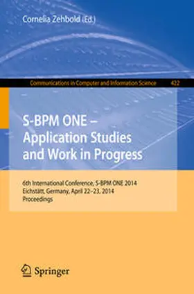 Zehbold | S-BPM ONE - Application Studies and Work in Progress | E-Book | sack.de