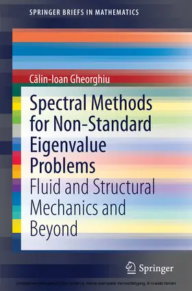 Gheorghiu |  Spectral Methods for Non-Standard Eigenvalue Problems | eBook | Sack Fachmedien