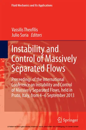Theofilis / Soria | Instability and Control of Massively Separated Flows | E-Book | sack.de