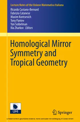 Castano-Bernard / Catanese / Kontsevich | Homological Mirror Symmetry and Tropical Geometry | E-Book | sack.de