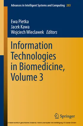 Pietka / Pietka / Pi?tka | Information Technologies in Biomedicine, Volume 3 | E-Book | sack.de