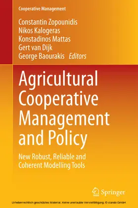 Zopounidis / Kalogeras / Mattas |  Agricultural Cooperative Management and Policy | eBook | Sack Fachmedien