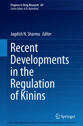 Sharma |  Recent Developments in the Regulation of Kinins | eBook | Sack Fachmedien