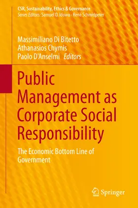 Di Bitetto / Chymis / D'Anselmi |  Public Management as Corporate Social Responsibility | eBook | Sack Fachmedien
