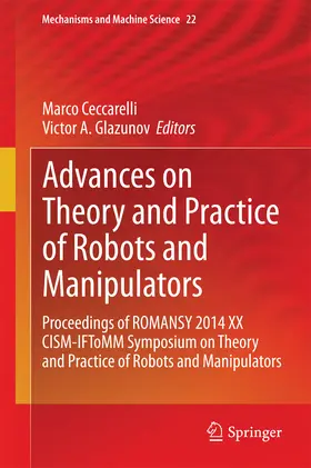Ceccarelli / Glazunov | Advances on Theory and Practice of Robots and Manipulators | E-Book | sack.de