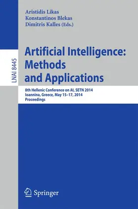 Likas / Kalles / Blekas | Artificial Intelligence: Methods and Applications | Buch | 978-3-319-07063-6 | sack.de