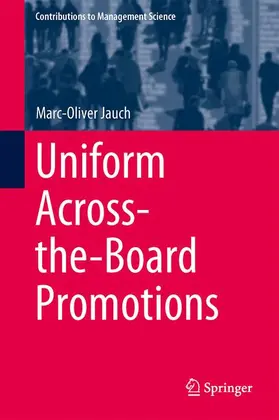 Jauch |  Uniform Across-the-Board Promotions | Buch |  Sack Fachmedien