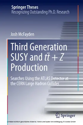 McFayden |  Third generation SUSY and t¯t +Z production | eBook | Sack Fachmedien