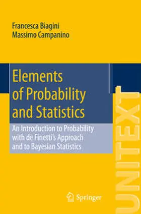 Biagini / Campanino |  Elements of Probability and Statistics | eBook | Sack Fachmedien