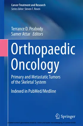 Peabody / Attar |  Orthopaedic Oncology | eBook | Sack Fachmedien