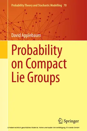 Applebaum |  Probability on Compact Lie Groups | eBook | Sack Fachmedien