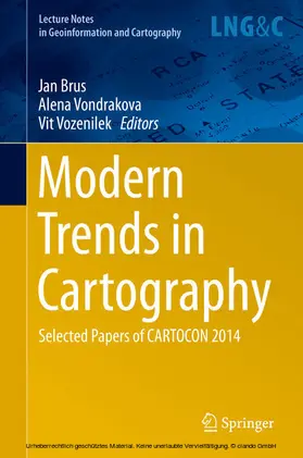 Brus / Vondrakova / Vozenilek |  Modern Trends in Cartography | eBook | Sack Fachmedien