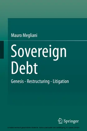 Megliani | Sovereign Debt | E-Book | sack.de