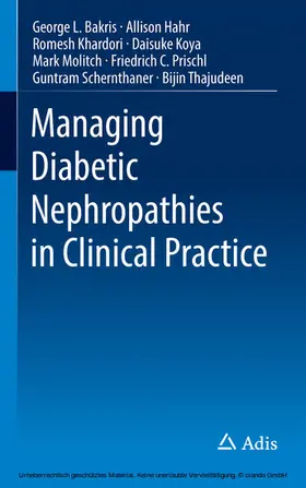 Bakris / Hahr / Khardori |  Managing Diabetic Nephropathies in Clinical Practice | eBook | Sack Fachmedien