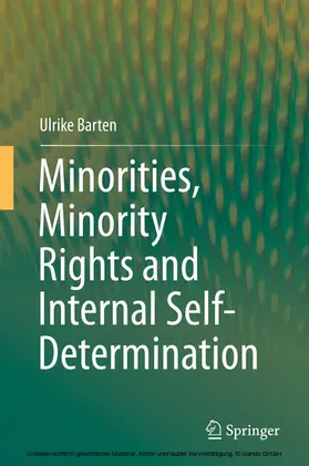 Barten | Minorities, Minority Rights and Internal Self-Determination | E-Book | www2.sack.de