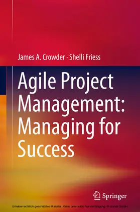 Crowder / Friess |  Agile Project Management: Managing for Success | eBook | Sack Fachmedien