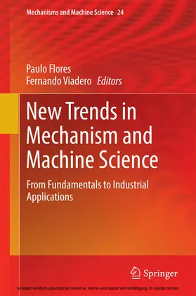 Flores / Viadero |  New Trends in Mechanism and Machine Science | eBook | Sack Fachmedien