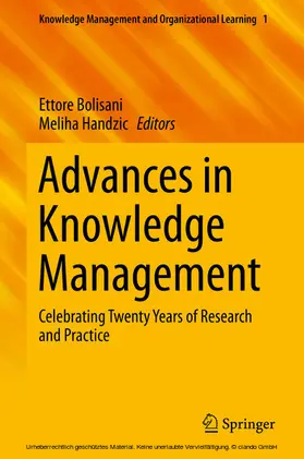 Bolisani / Handzic | Advances in Knowledge Management | E-Book | sack.de