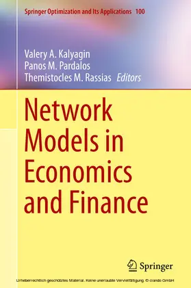 Kalyagin / Pardalos / Rassias | Network Models in Economics and Finance | E-Book | sack.de