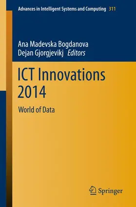 Gjorgjevikj / Bogdanova |  ICT Innovations 2014 | Buch |  Sack Fachmedien
