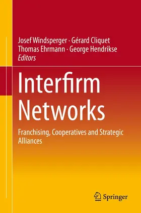 Windsperger / Cliquet / Ehrmann |  Interfirm Networks | eBook | Sack Fachmedien