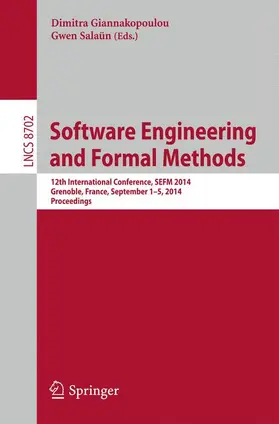 Salaün / Giannakopoulou | Software Engineering and Formal Methods | Buch | 978-3-319-10430-0 | sack.de