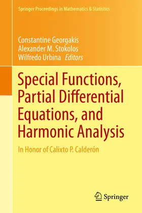 Georgakis / Urbina / Stokolos | Special Functions, Partial Differential Equations, and Harmonic Analysis | E-Book | sack.de