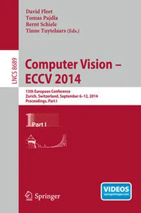 Fleet / Pajdla / Schiele |  Computer Vision -- ECCV 2014 | eBook | Sack Fachmedien