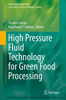 Fornari / Stateva |  High Pressure Fluid Technology for Green Food Processing | eBook | Sack Fachmedien