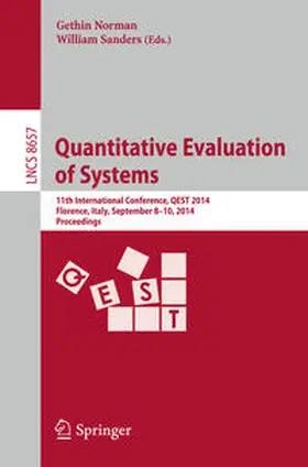 Norman / Sanders |  Quantitative Evaluation of Systems | eBook | Sack Fachmedien