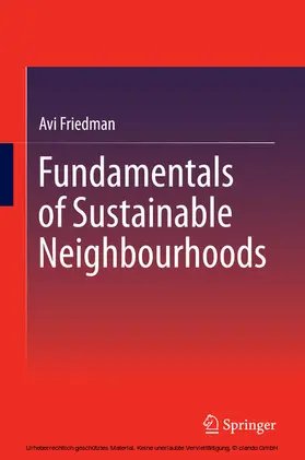 Friedman | Fundamentals of Sustainable Neighbourhoods | E-Book | sack.de