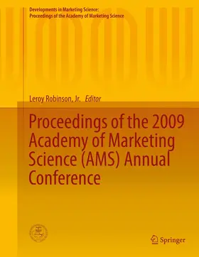 Robinson / Robinson, Jr. |  Proceedings of the 2009 Academy of Marketing Science (AMS) Annual Conference | Buch |  Sack Fachmedien