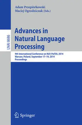 Przepiórkowski / Ogrodniczuk | Advances in Natural Language Processing | E-Book | sack.de