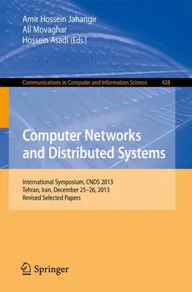 Jahangir / Movaghar / Asadi |  Computer Networks and Distributed Systems | Buch |  Sack Fachmedien