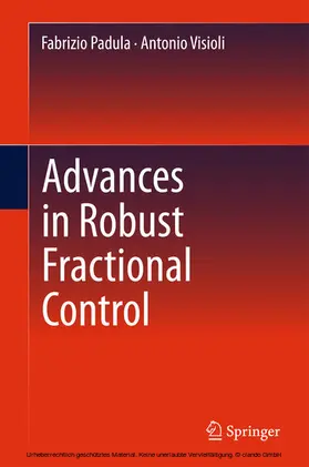 Padula / Visioli |  Advances in Robust Fractional Control | eBook | Sack Fachmedien