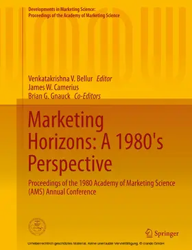 Bellur |  Marketing Horizons: A 1980's Perspective | eBook | Sack Fachmedien