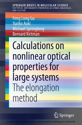 Gu / Aoki / Springborg | Calculations on nonlinear optical properties for large systems | E-Book | sack.de