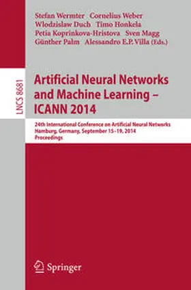 Wermter / Weber / Duch | Artificial Neural Networks and Machine Learning -- ICANN 2014 | E-Book | sack.de