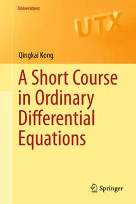 Kong | A Short Course in Ordinary Differential Equations | E-Book | sack.de