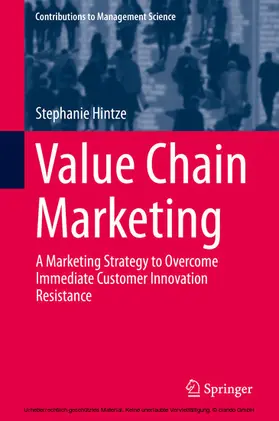 Hintze | Value Chain Marketing | E-Book | sack.de
