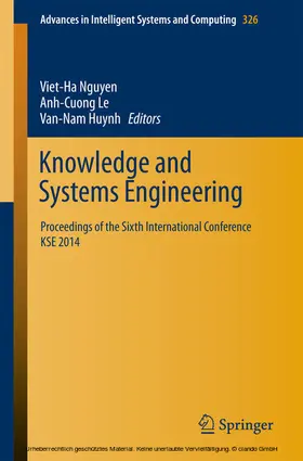 Nguyen / Le / Huynh | Knowledge and Systems Engineering | E-Book | sack.de