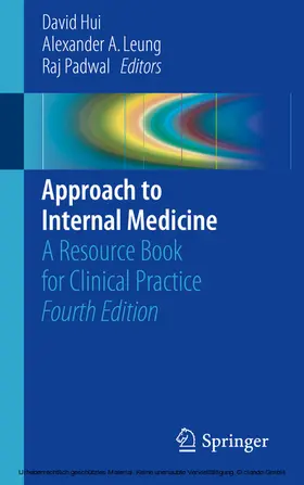 Hui / Leung / Padwal |  Approach to Internal Medicine | eBook | Sack Fachmedien